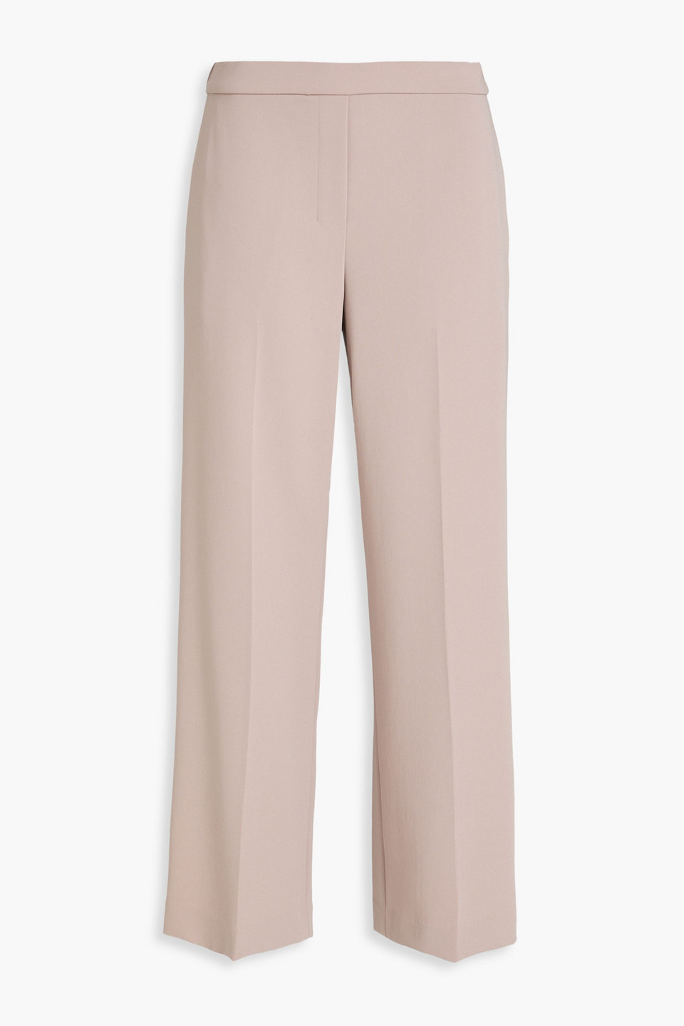 Crepe wide-leg pants - Gray - US 2