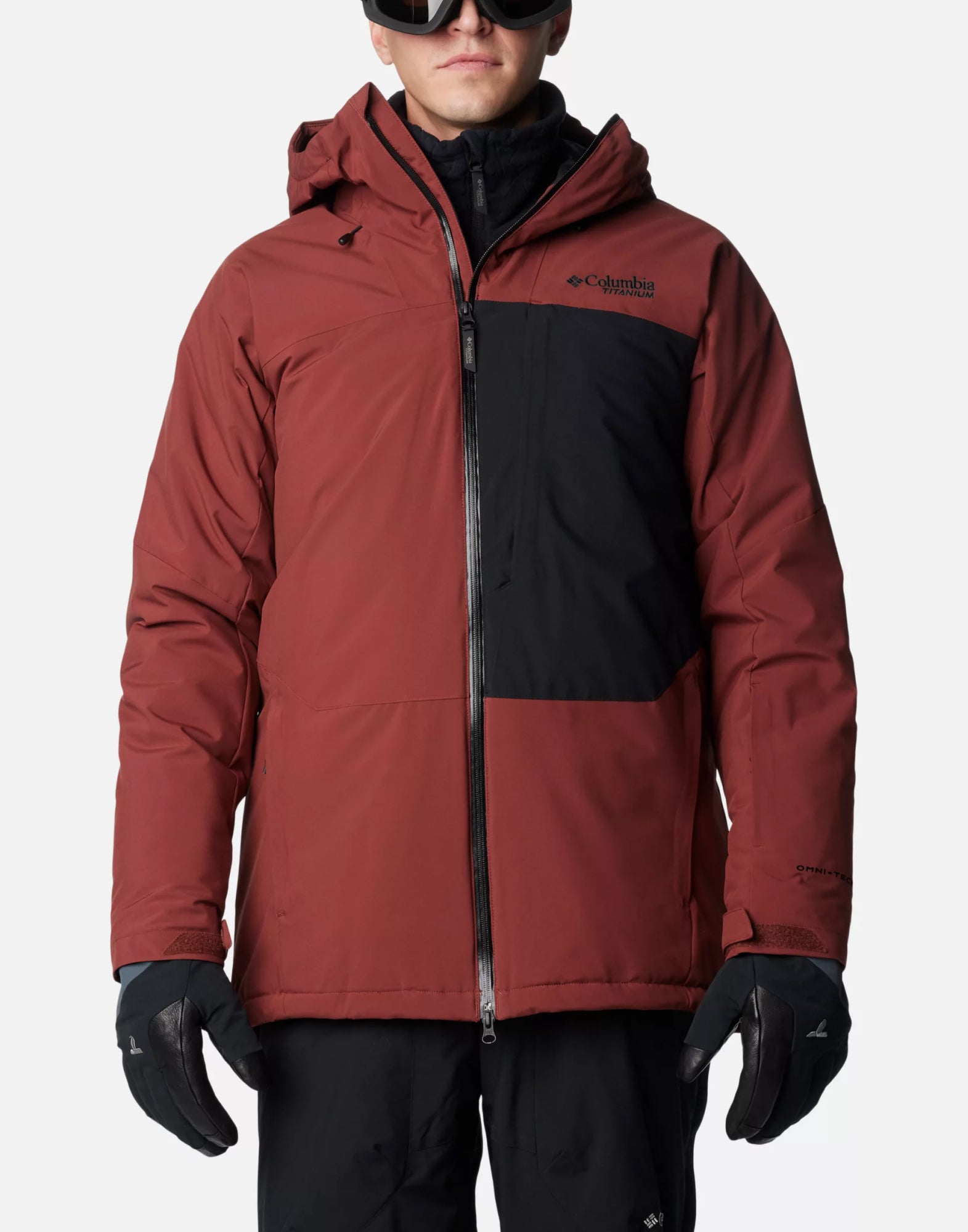 Winter District Ski Jacket — Red