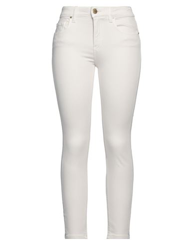 Woman Denim pants Off white