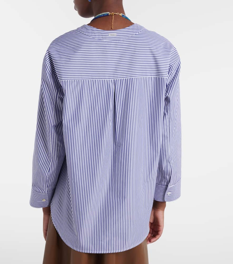 Chicca cotton poplin shirt
