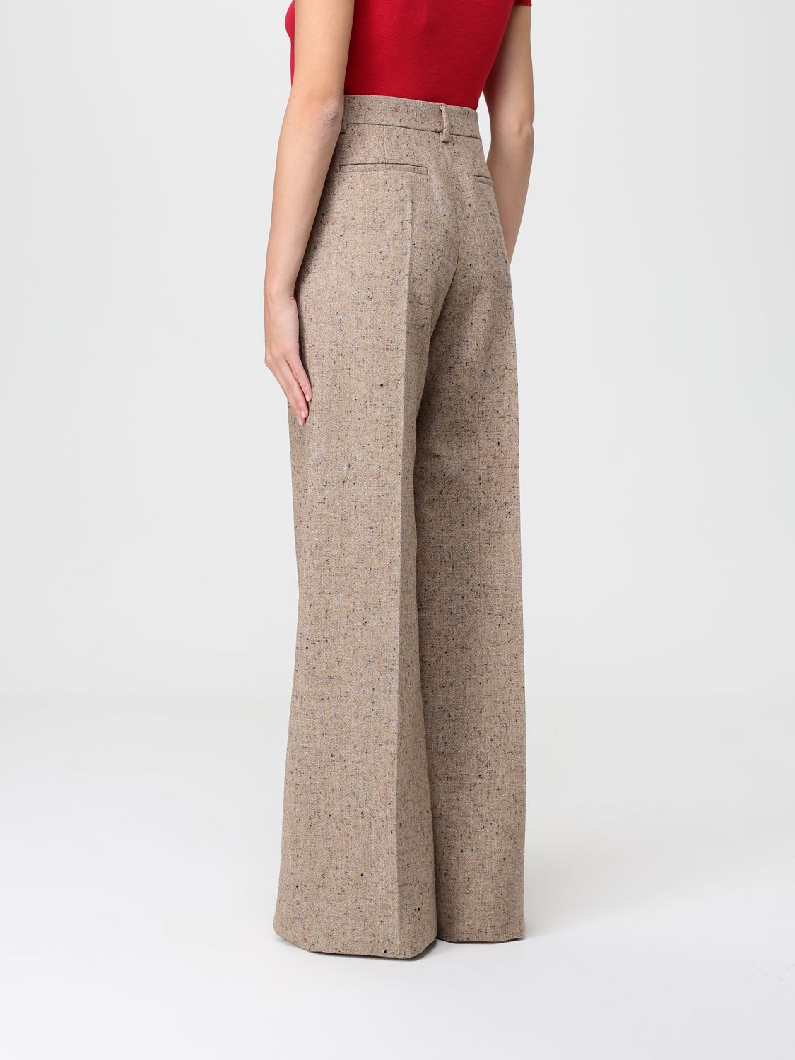 Pants Woman color Ivory