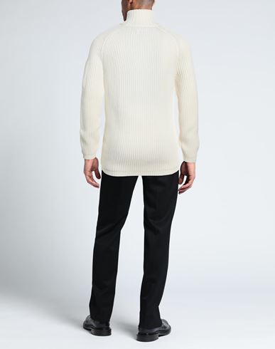 C. p. Company Man Cardigan White Size 34 Wool, Acrylic