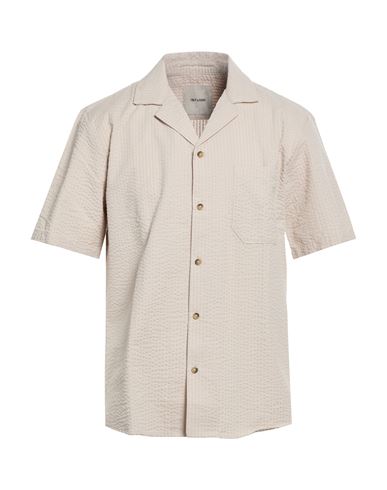 Man Shirt Beige Size S Cotton, Recycled cotton