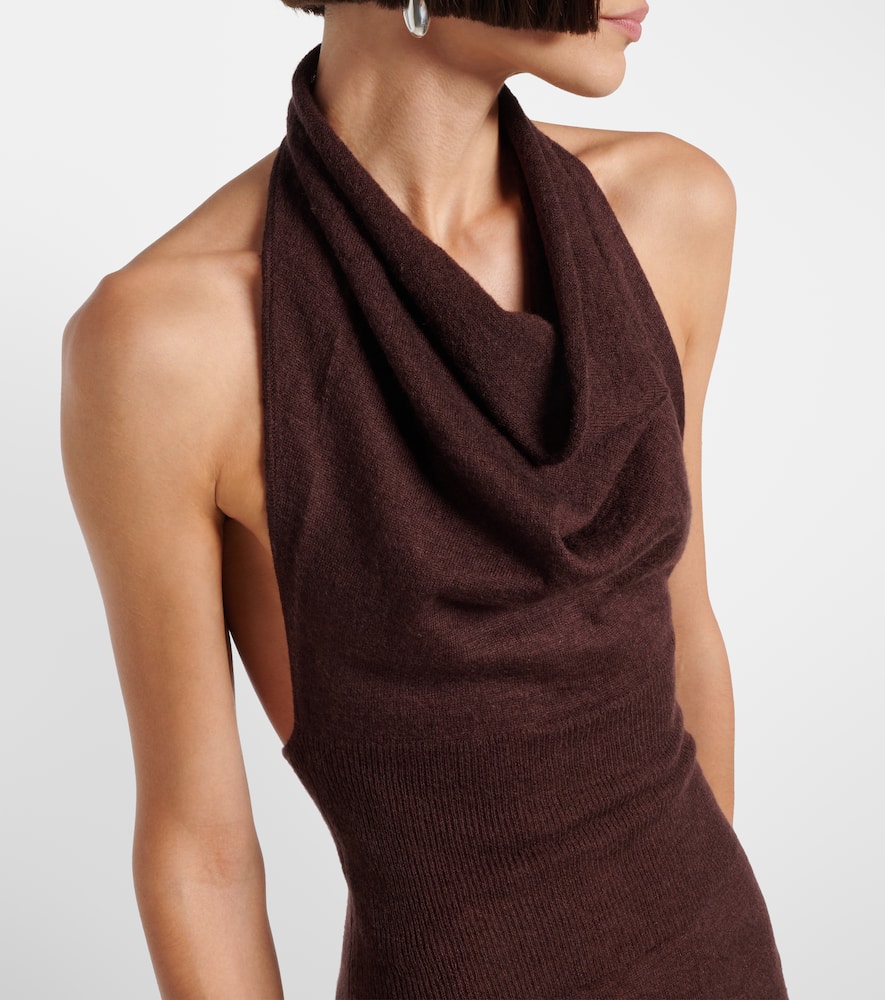 Reed halterneck maxi dress