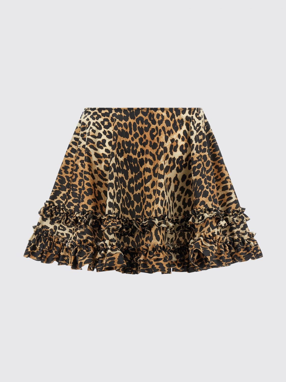 Skirt Woman color Brown