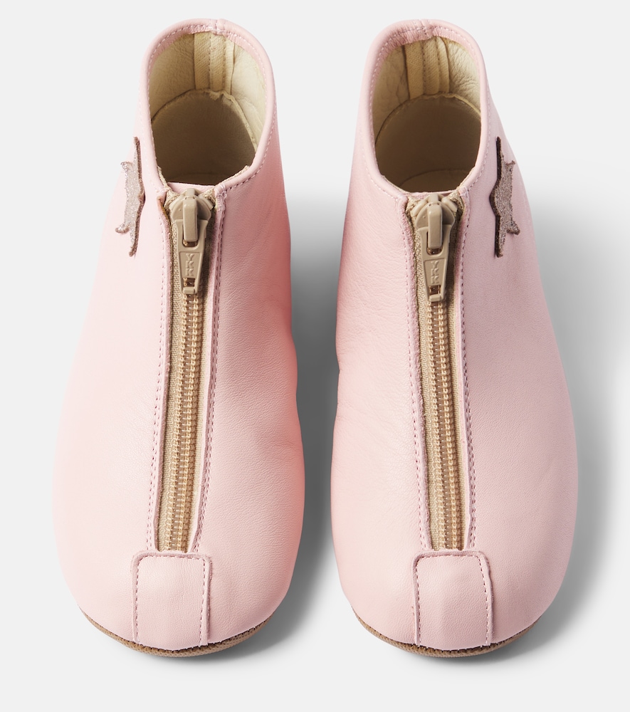 PèPè Camelia leather ankle boots