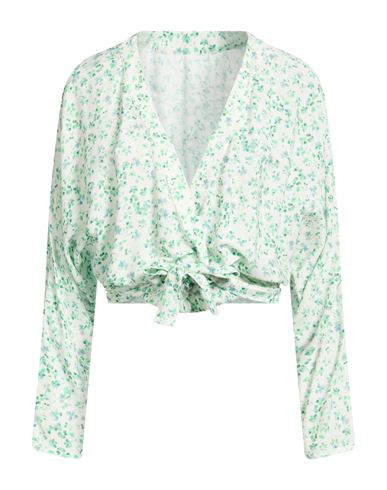 Woman Top Light green Size S Viscose