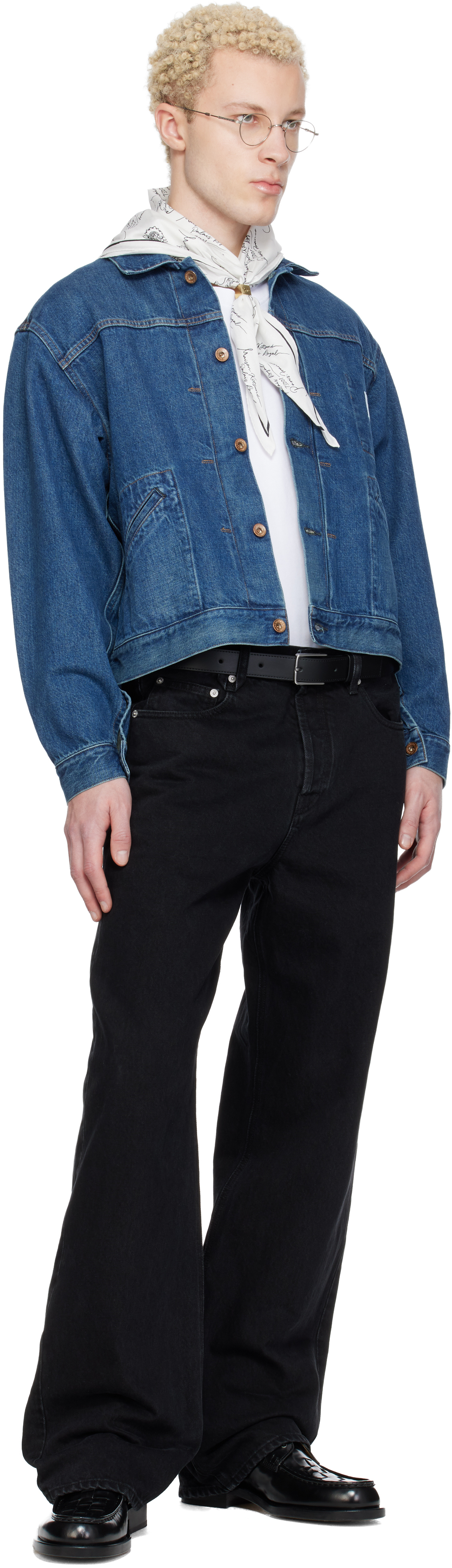 Blue KURO Edition Selvedge Voyage Denim Jacket