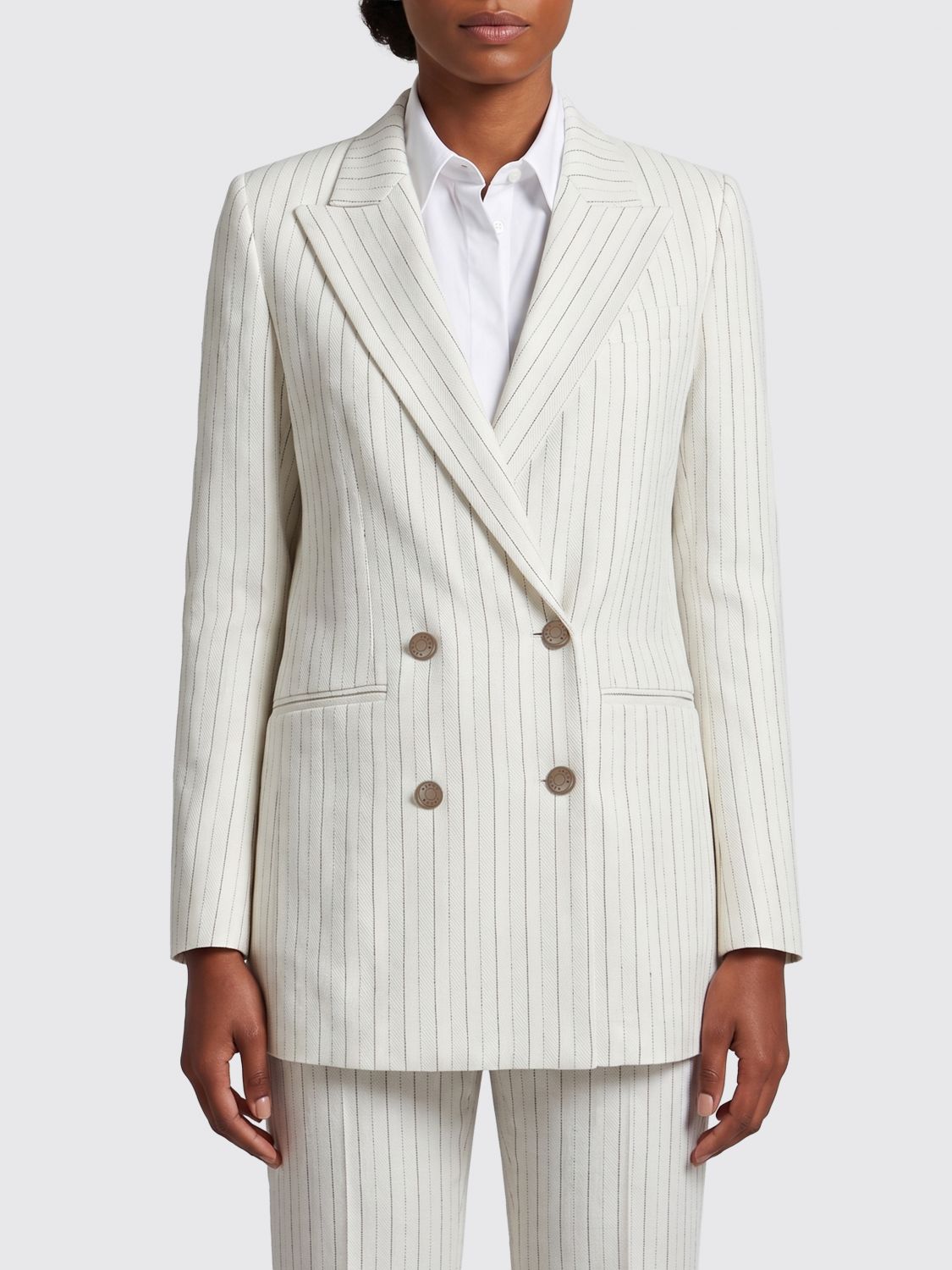 Jacket Woman color White