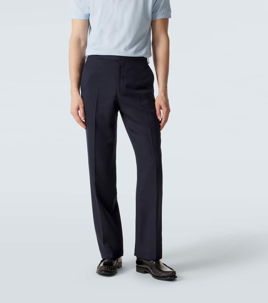 Mid-rise chinos