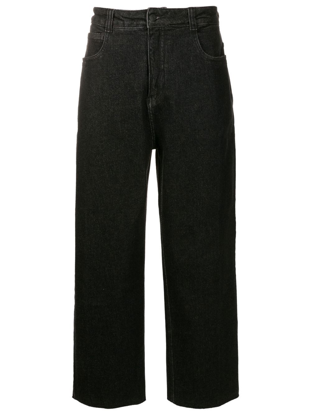 Wide-leg denim jeans - Blue
