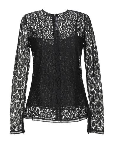 Woman Top Black Size 2 Viscose, Polyamide, Cotton