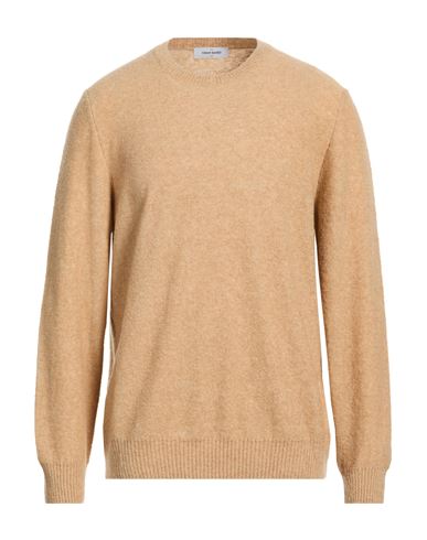 Man Sweater Camel Size 44 Virgin Wool, Polyamide
