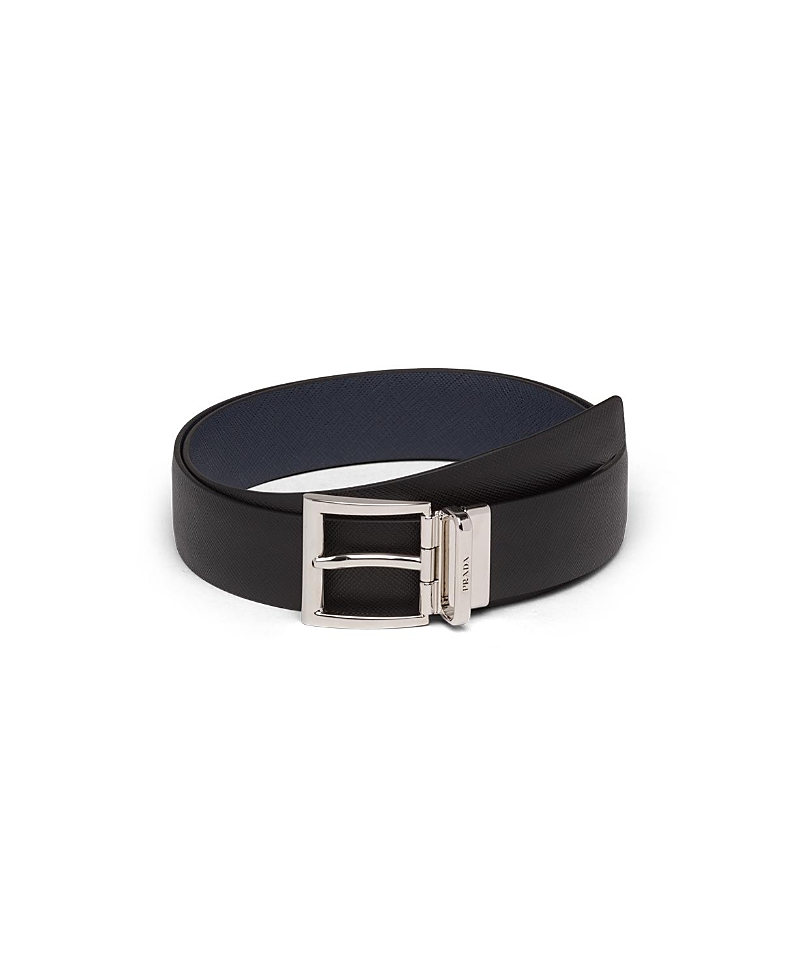 Men's Saffiano Leather Reversible Belt