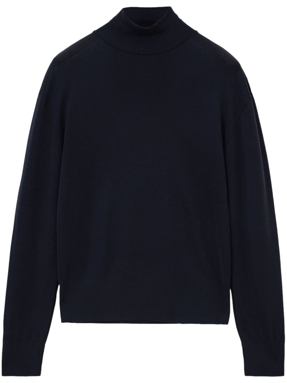 High-neck jumper - Black