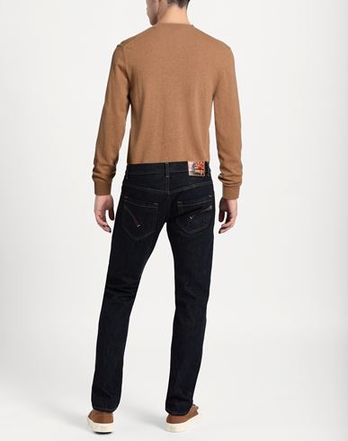 Man Sweater Camel Size 44 Polyamide, Wool, Viscose, Cashmere