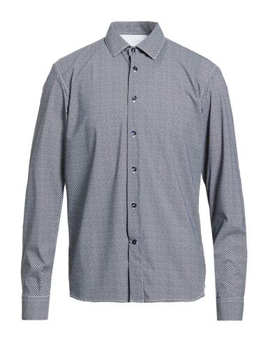 Man Shirt Midnight blue Size 15 ½ Polyamide, Elastane