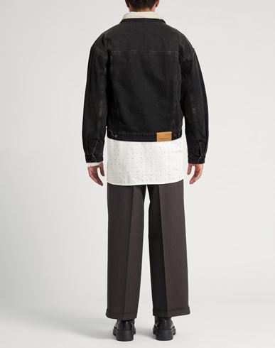 Man Denim outerwear Charcoal Size L Organic cotton