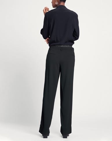 Woman Pants Black Size 2 Polyester