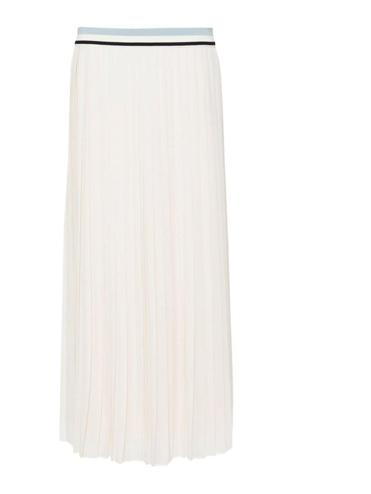 Pleated Maxi Skirt