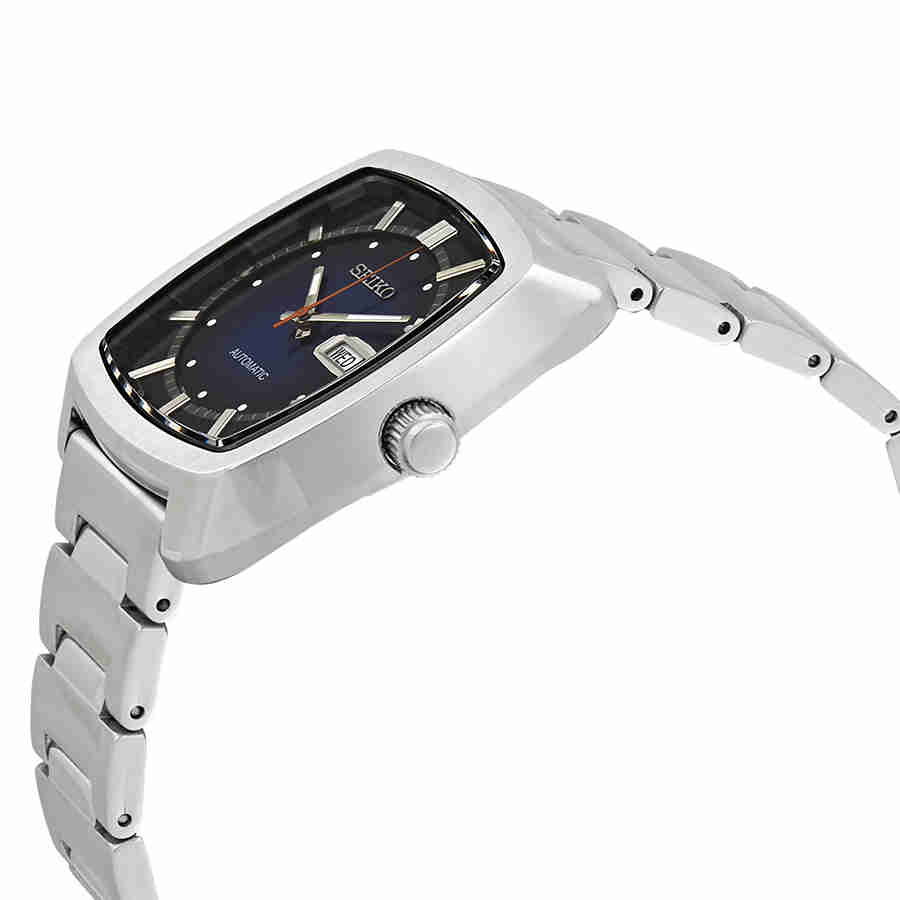 Recraft Automatic Blue Dial Stainless Steel Mens Watch SNKP23