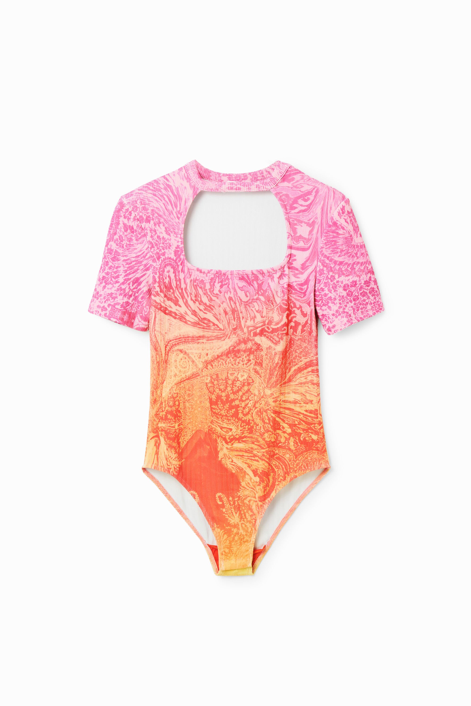 M. Christian Lacroix ribbed cut-out bodysuit