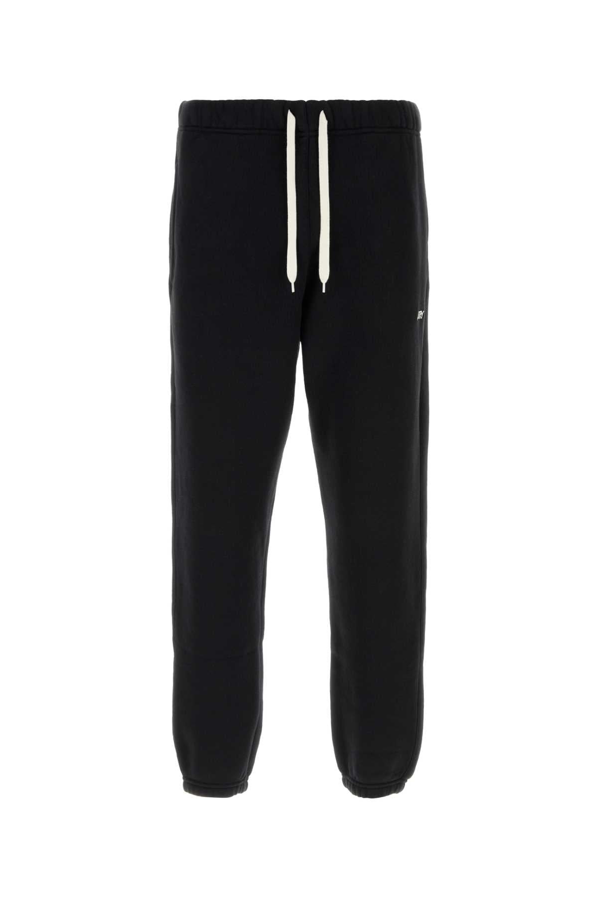 Cotton Joggers — Black