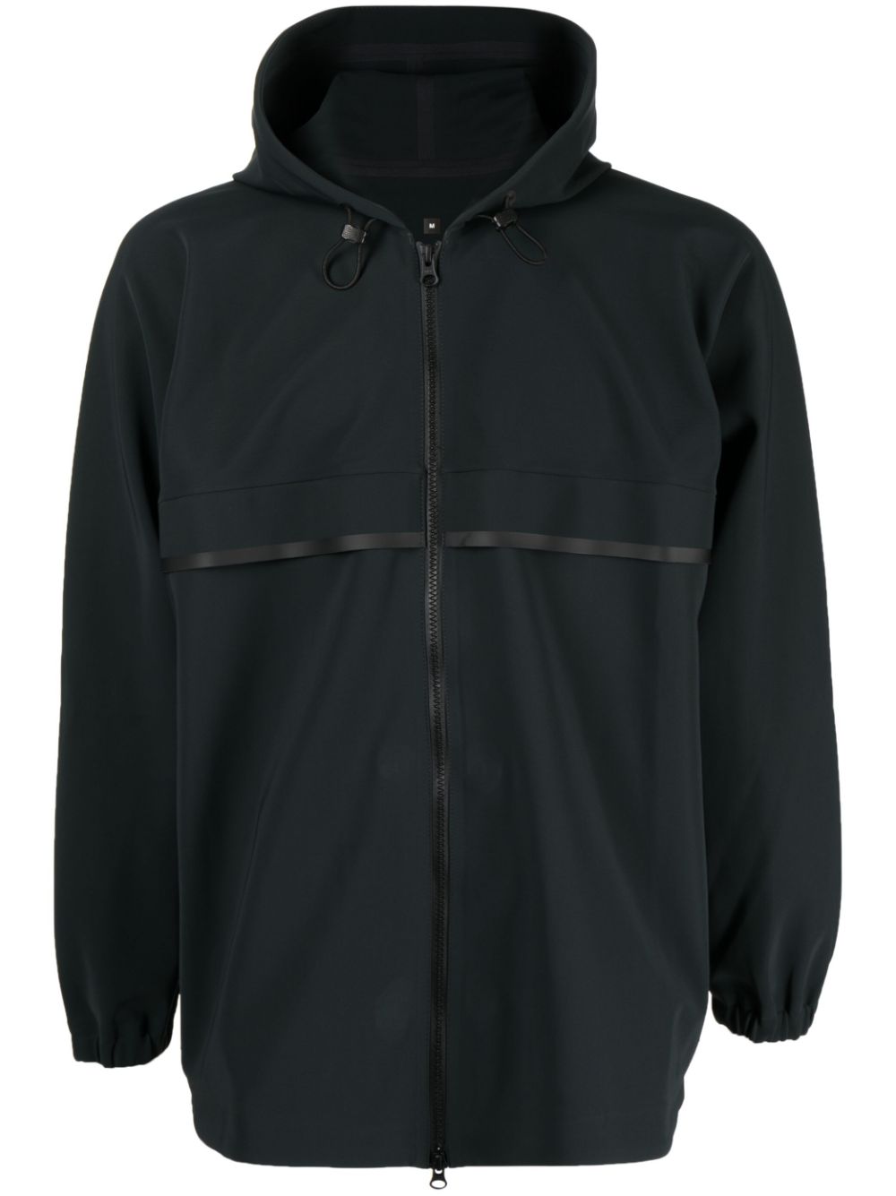 Stretch-design zip-up jacket - Black