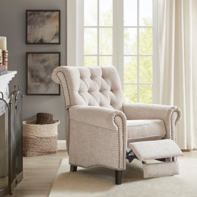 Zak Manual Recliner, Cream