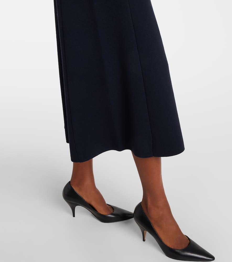 Delfi virgin wool midi dress