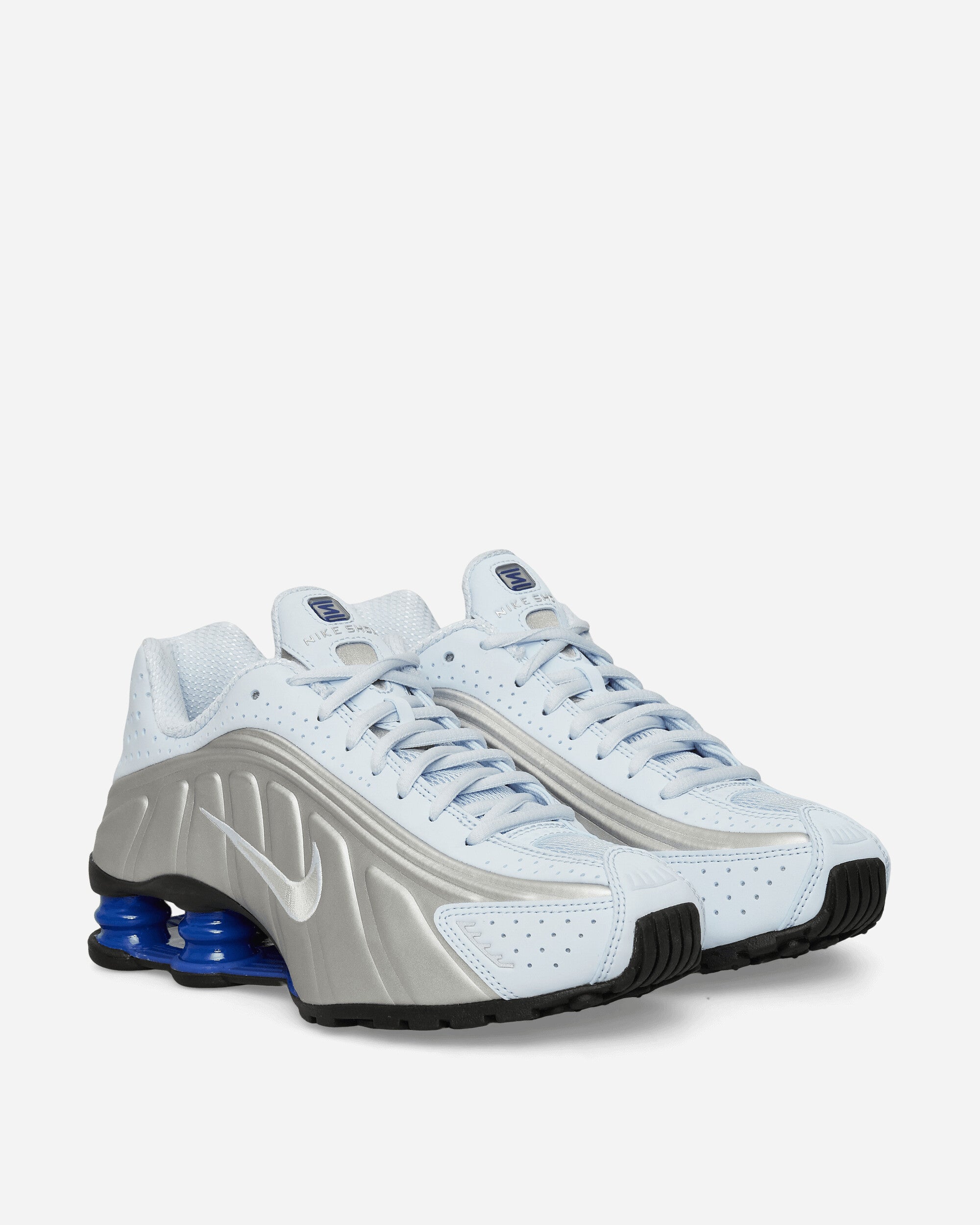 Women s Shox R4 Sneakers Blue Tint / Metallic Silver