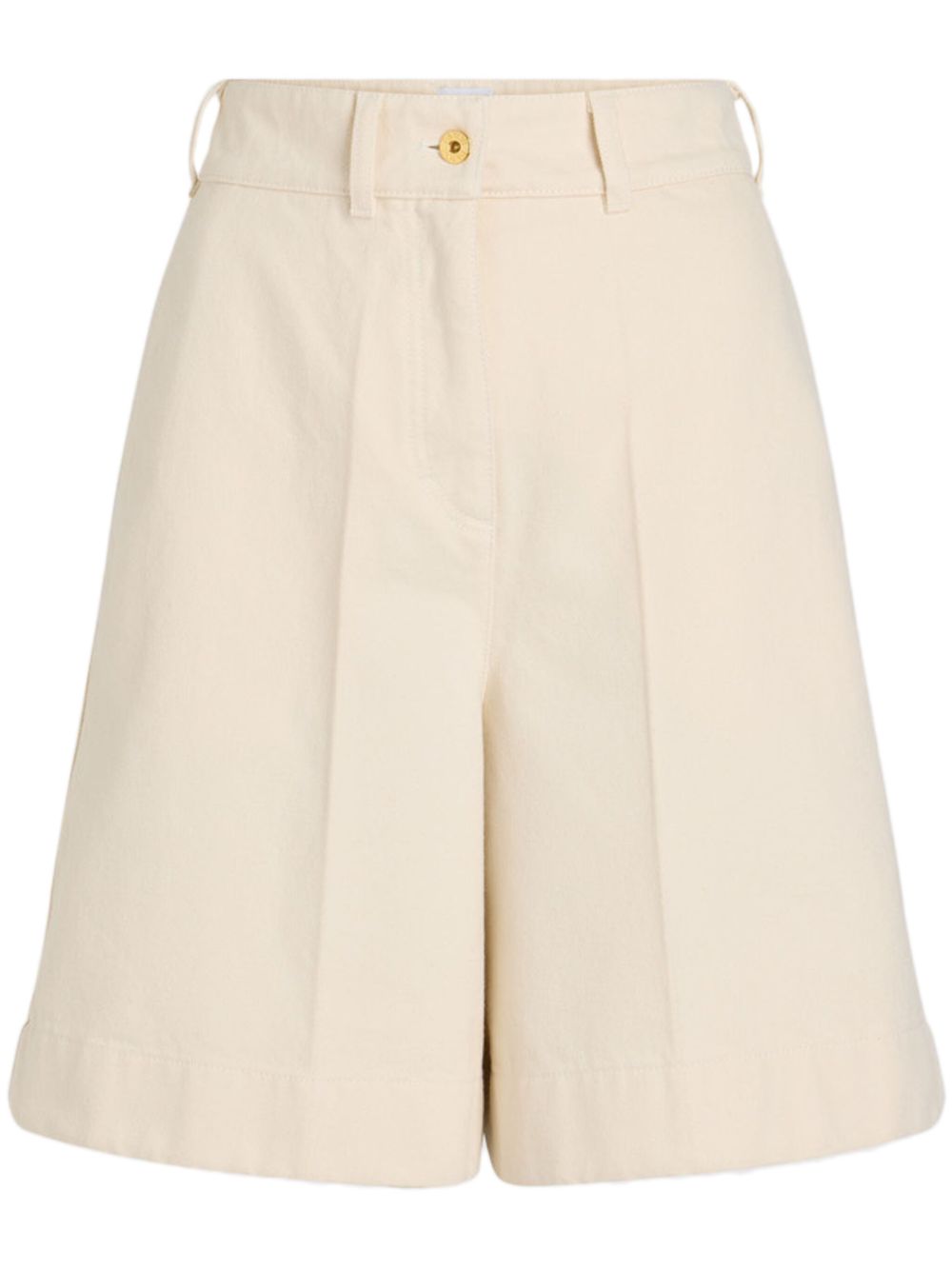 Pressed crease shorts - Neutrals