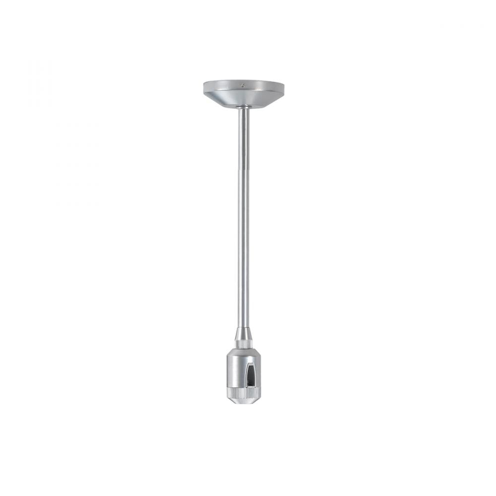 WAC Lighting 120V Flexrail Surface Mount Stem Power Feed in Platinum - -PCT48-PT
