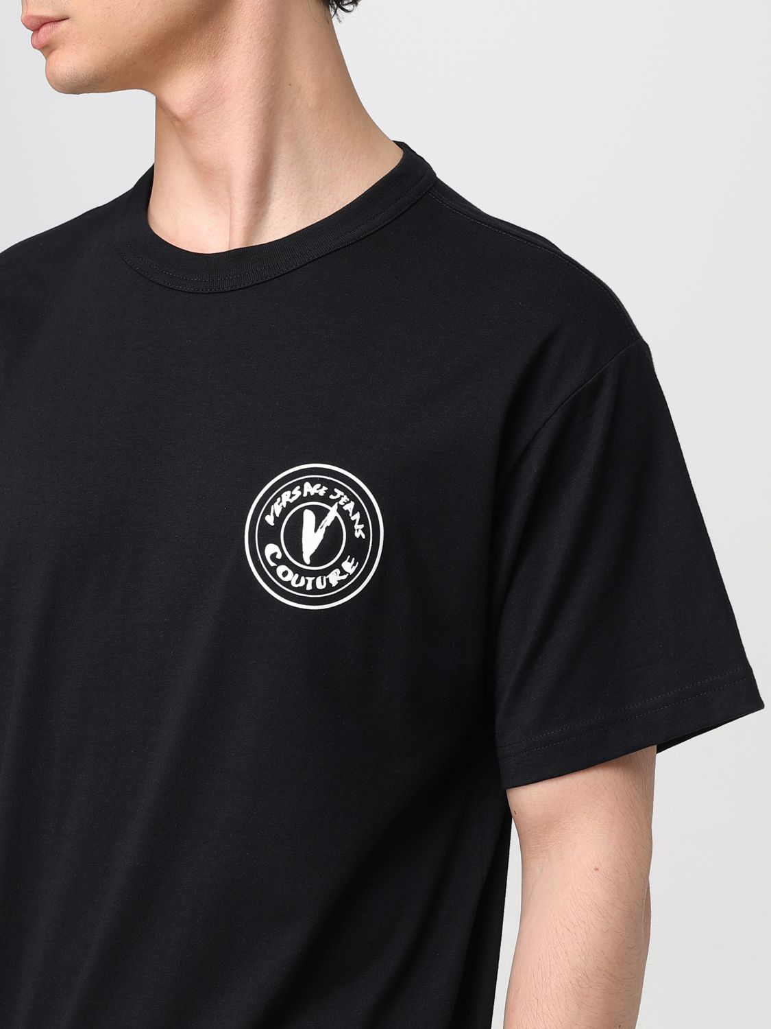 Logo-print T-shirt - Black
