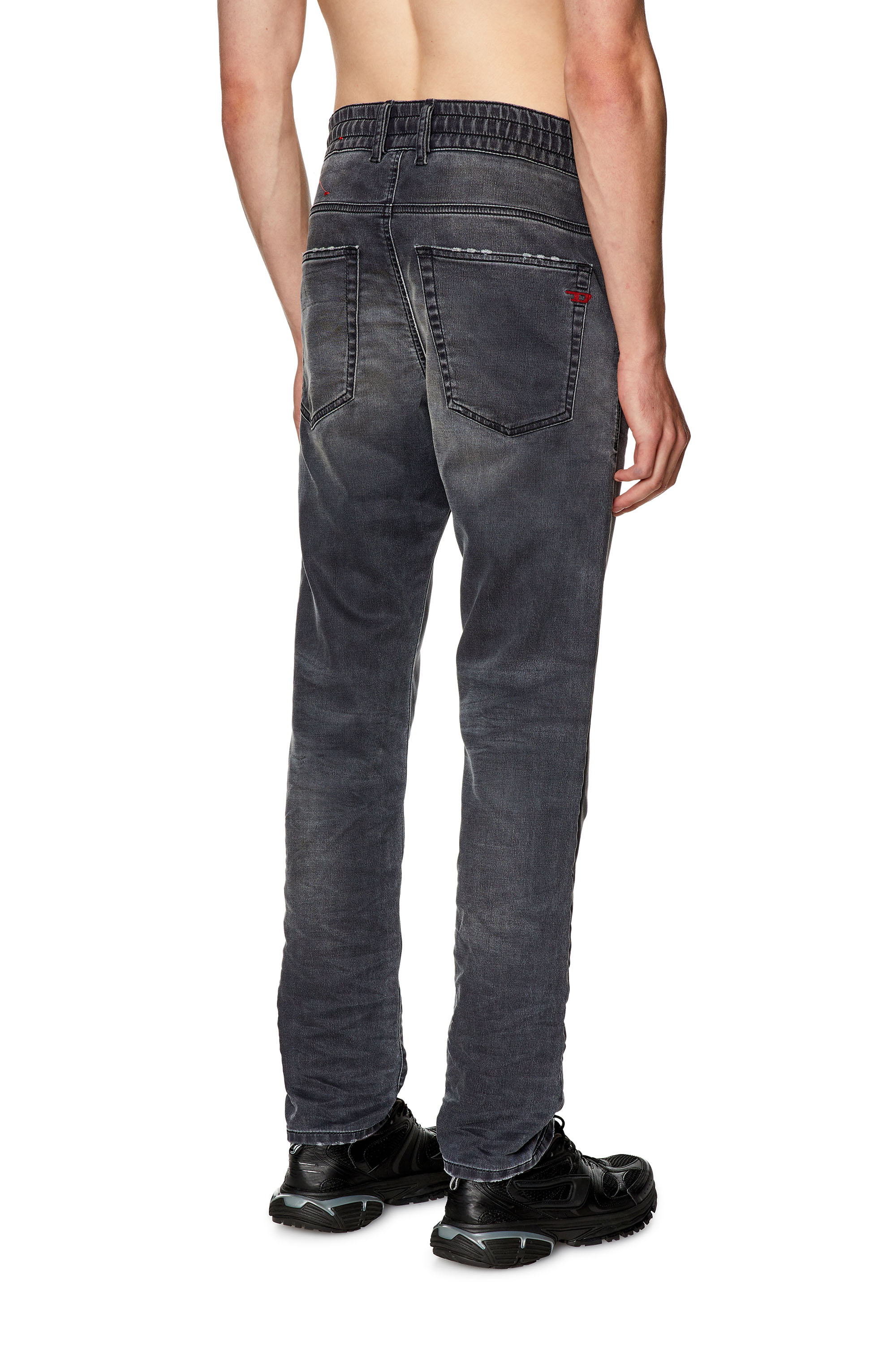 Krooley mid-rise tapered jeans - Black