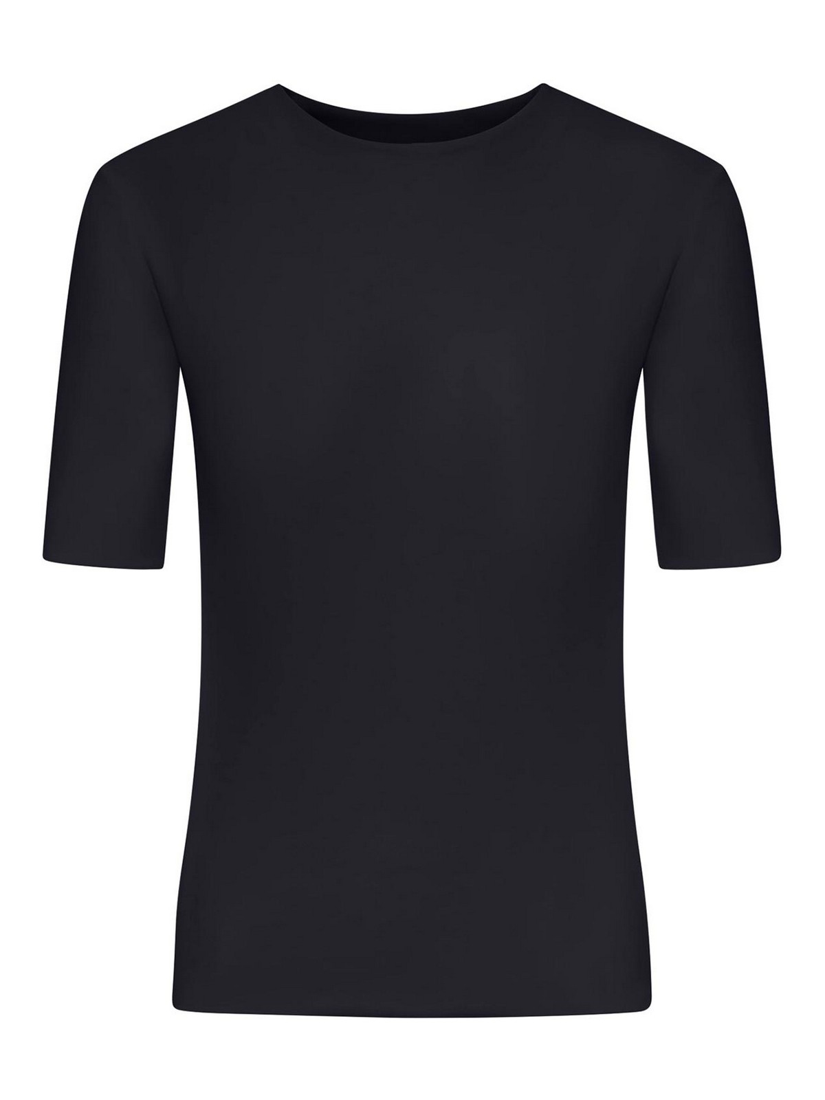 Short-Sleeved Crepe T-Shirt