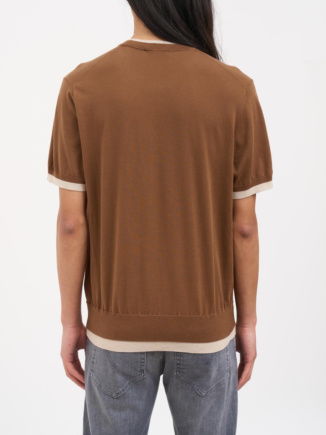 Sweater Men color Burnt