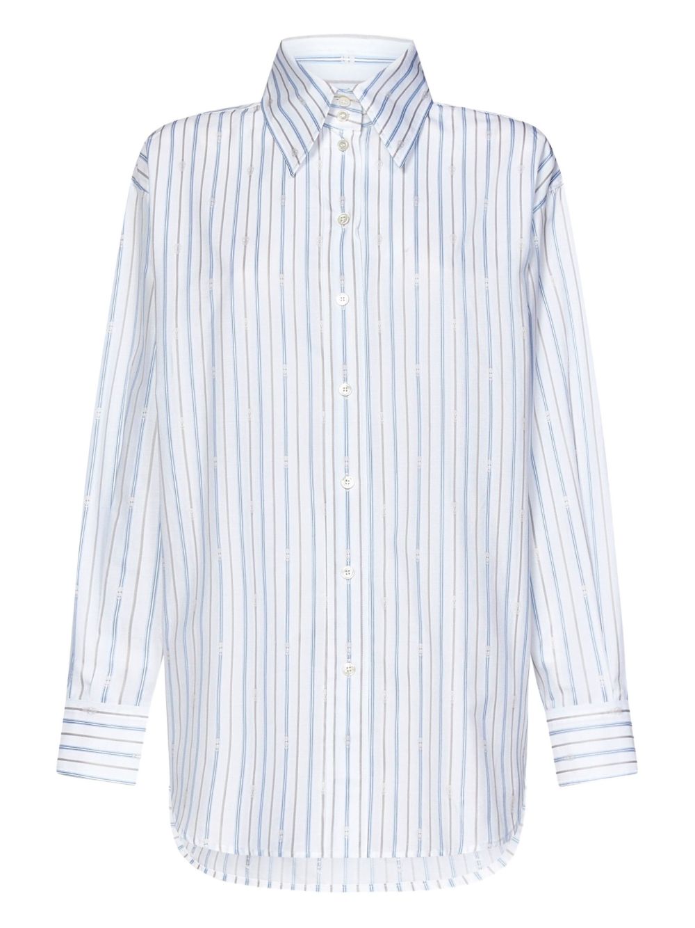 Striped shirt - White