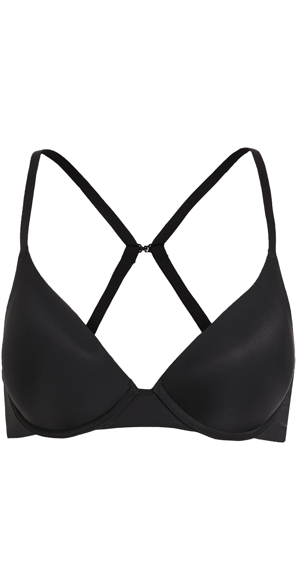 Minimal Convertible Push-Up Bra Black 30A