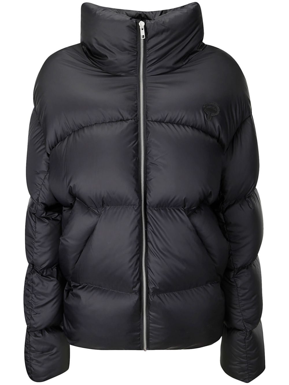 Zip-up padded jacket - Black