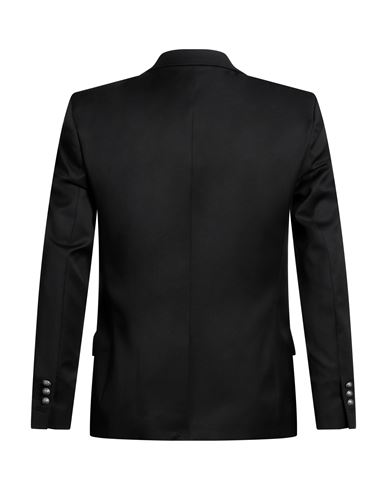 Man Blazer Black Size 34 Wool