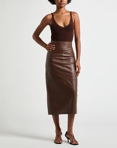 Woman Top Chocolate brown Size M Organic cotton
