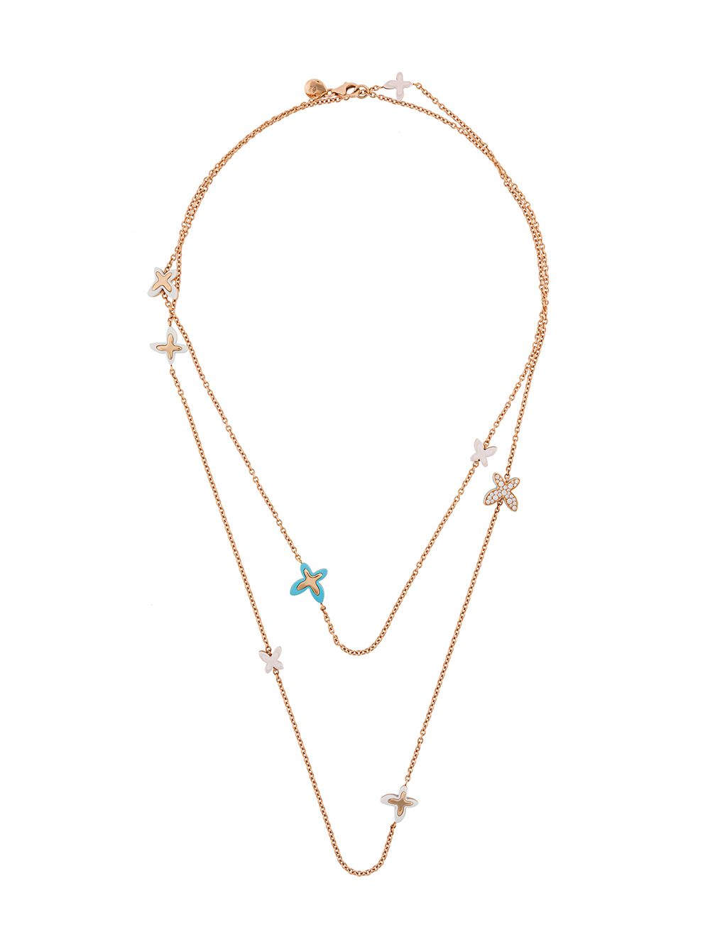 18kt rose gold FreeVola necklace