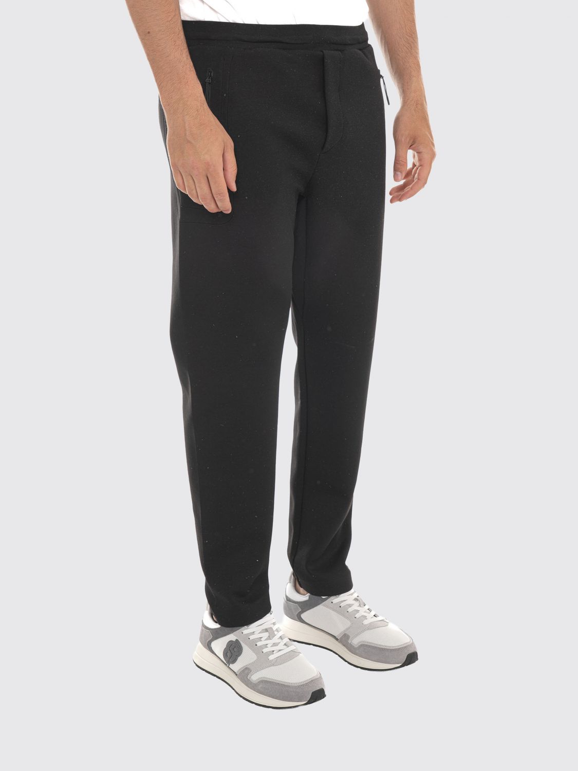 Pants Men color Black