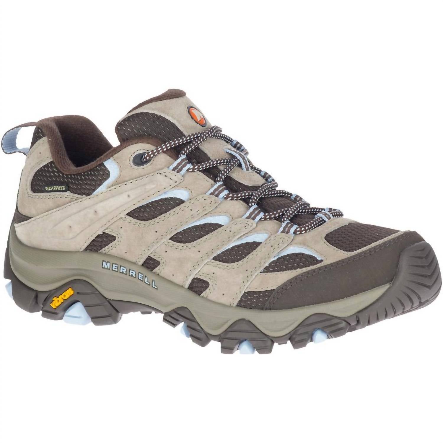 Women's Moab 3 Waterproof Shoes In Brindle