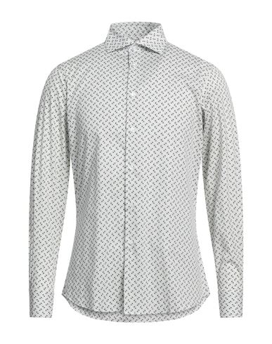 Man Shirt White Size 17 Cotton