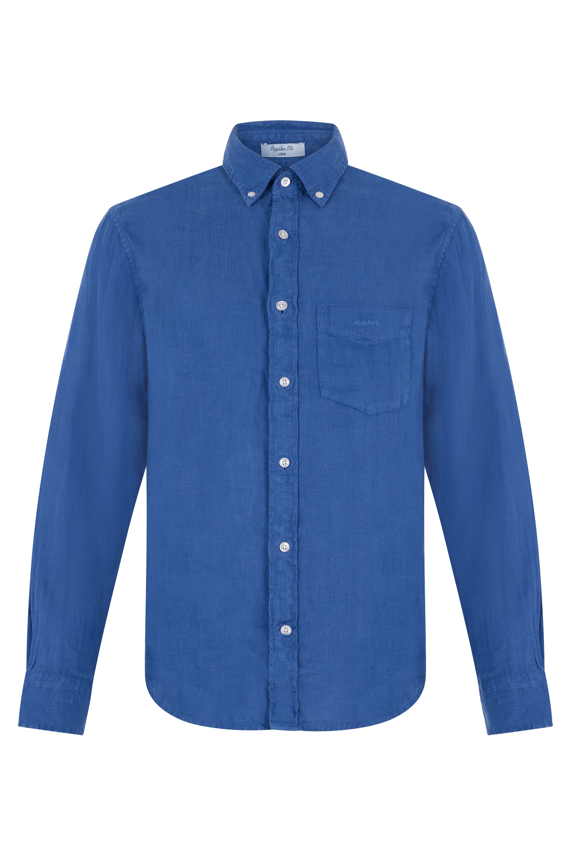 Linen Shirt — Blue