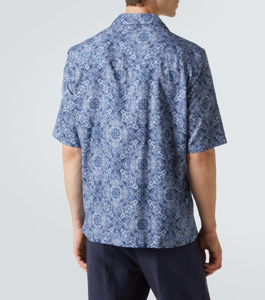 Printed cotton shirt