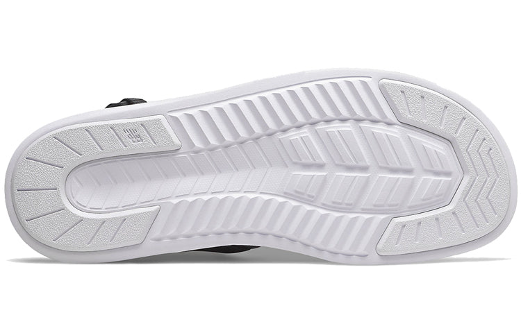600 Series Black Unisex Sandals