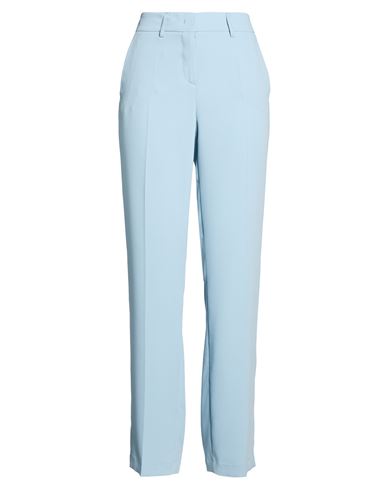 Woman Pants Sky blue Size 8 Polyester